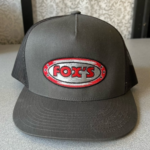 New with out tags‎ Fox’s grey and black trucker hat